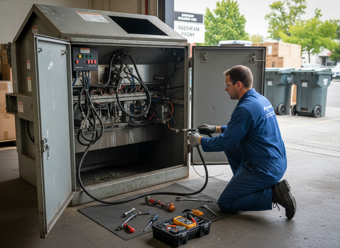 trash compactor repair in Gresham